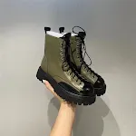 British Style Thick Soled Motorcycle All Match Single Boot. Durable and stylish boots, perfect for both on and off the b — photo 5