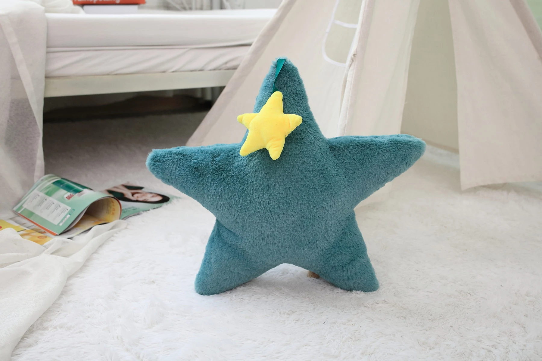 Title 6, Lovely Cartoon Star Moon Love Pillow Soft and C...
