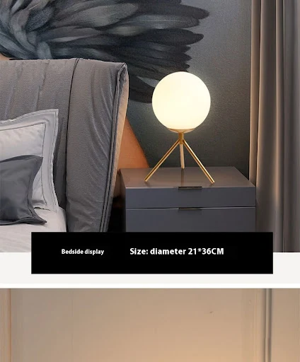 Title 6, Decorative Table Lamp for Living Room and Bedro...