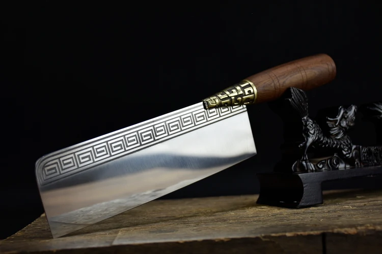 Title 2, Classic V-Blade Kitchen Knife for precision sli...