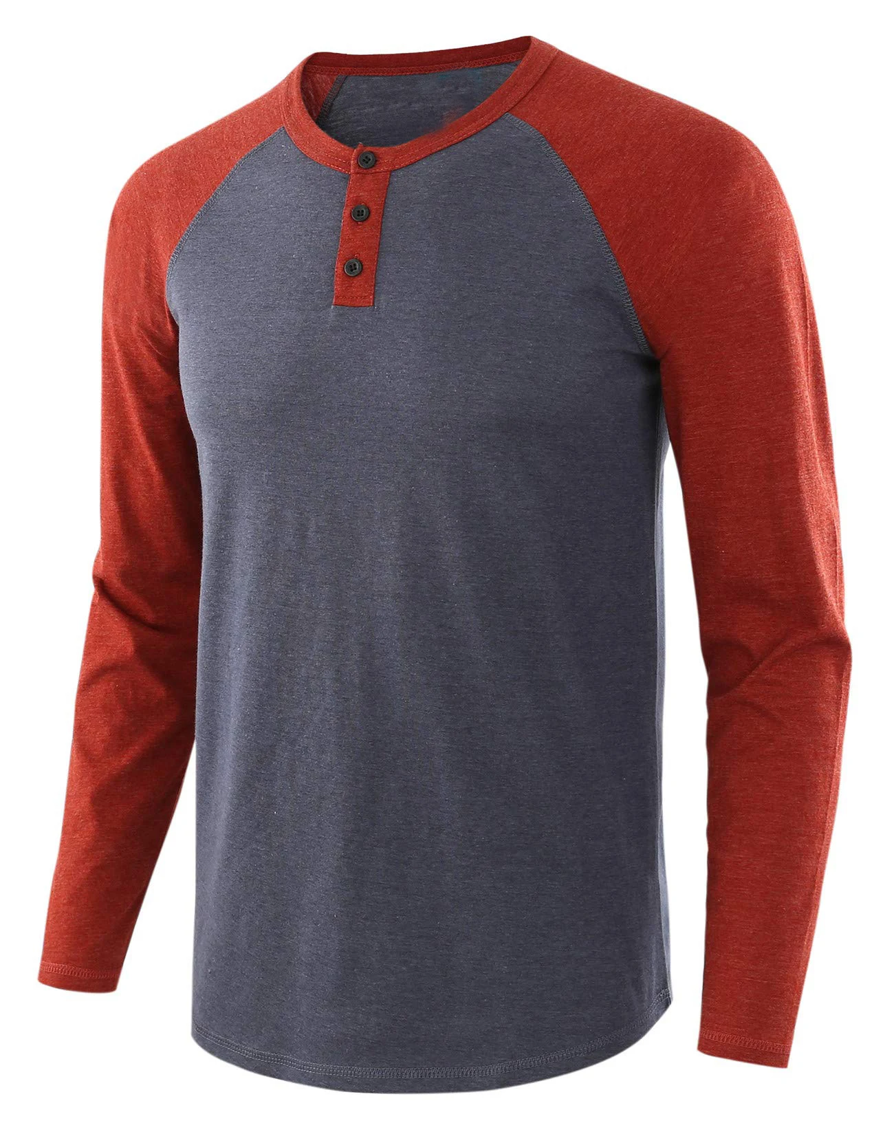 Title 7, Camiseta básica casual de manga longa masculina...