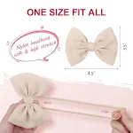Faixas de Cabelo Macias para Bebê Menina, Tiara de Nylon com Laço, Acessórios de Cabelo para Recém-nascidos, Infantes e Crianças — foto 2