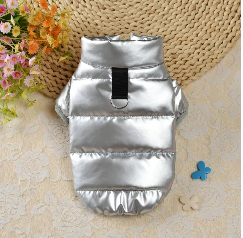 Pet Dog Down Cotton Vest Thick Warm, perfect for winter weather. Keep your furry friend cozy and protected with this dur — photo 16