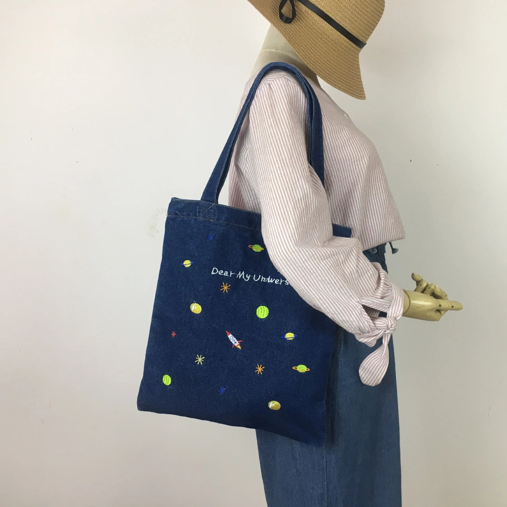 Title 15, Bolsa de ombro ideal para compras, estudantes e...