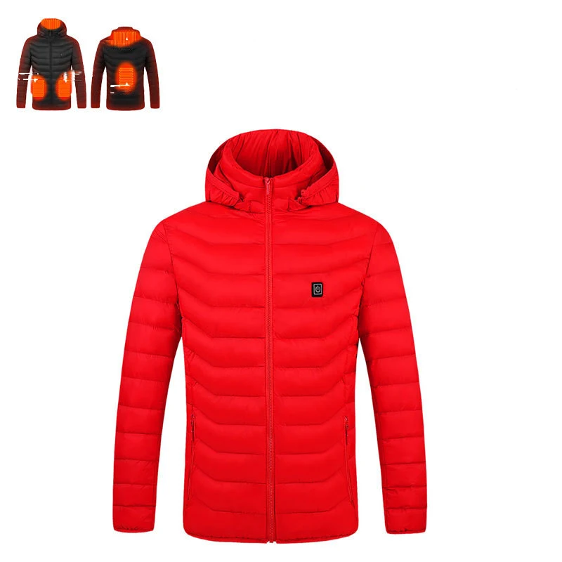 Roupa Acolchoada Elétrica USB com Aquecimento Inteligente para Inverno, Termostática, Conforto e Calor no Frio Extremo. — foto 3
