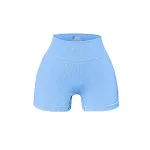 Shorts de yoga femininos, cintura alta, levanta bumbum, ajuste fino e elástico, ideais para treinos e realçar suas curvas. — foto 7
