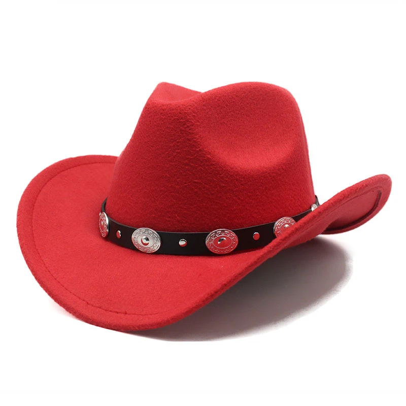 Title 4, Minderheidsstijl wollen westerse cowboyhoeden, ...