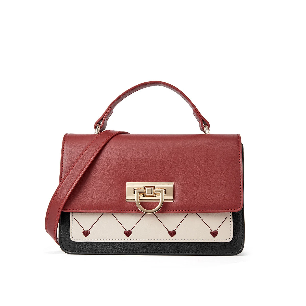 Bolsa Mensageiro Feminina Bolsa de Ombro de Couro Bolsa de Mão para Senhoras Elegância e Praticidade Ideal para Uso Diário e Ocasiões Especiais — foto 1