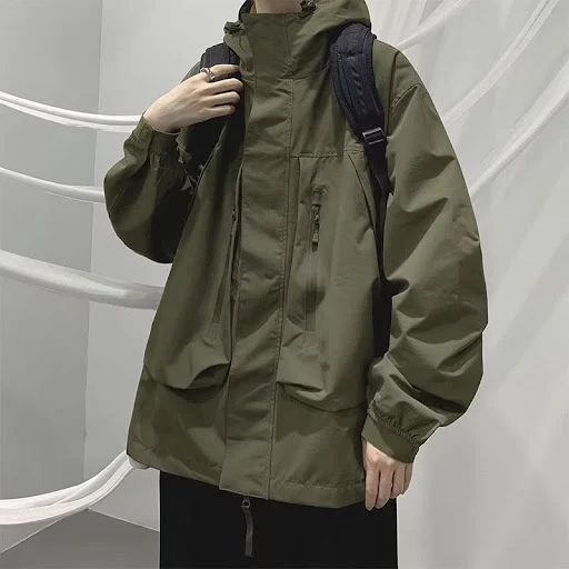 Title 4, Mens Shell Jacket, Trendy Hat and Overalls St...