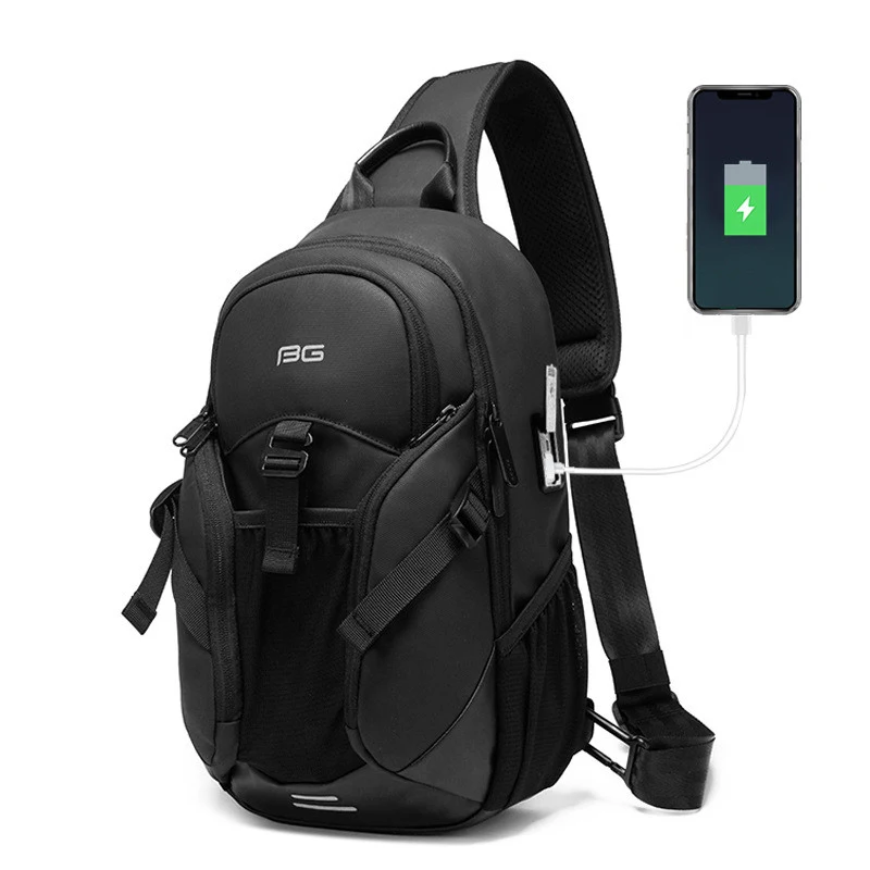 Men's Chest Bag Fashion Trend Atmosphere Stylish and functional for the modern man Comfortable design perfect for everyd — photo 1