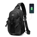 Men's Chest Bag Fashion Trend Atmosphere Stylish and functional for the modern man Comfortable design perfect for everyd — photo 1
