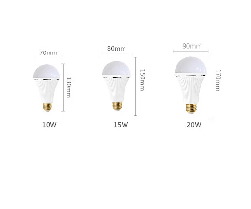 Title 1, LED Emergency Bulb with Constant Current Chargi...