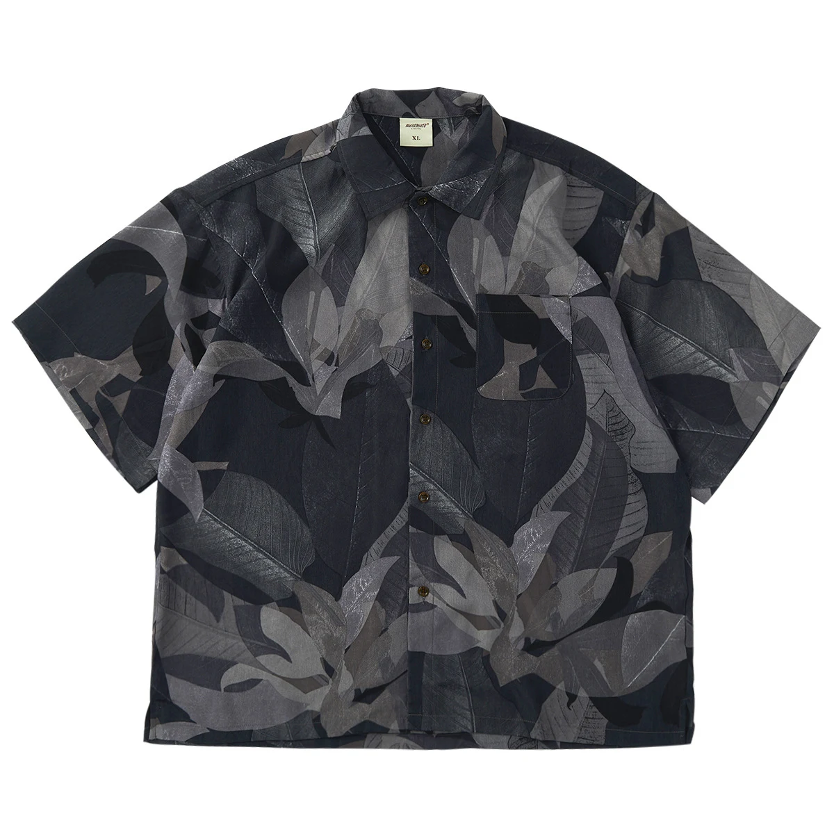 Title 5, Japanese-style Retro Floral Short-sleeved Shirt...