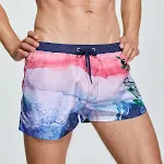 Seaside Swimming Trunks Quick-drying Short Shorts. Perfect for beach and pool, these shorts offer comfort, style and fas — photo 7