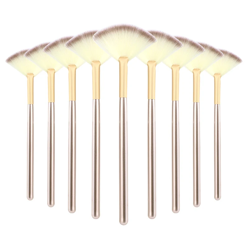 Title 4, Single Fan-shaped Brightening Makeup Brush for ...
