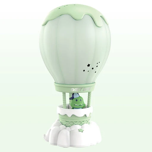 Title 4, Cartoon Balloon USB Charging Table Lamp Eye Pro...