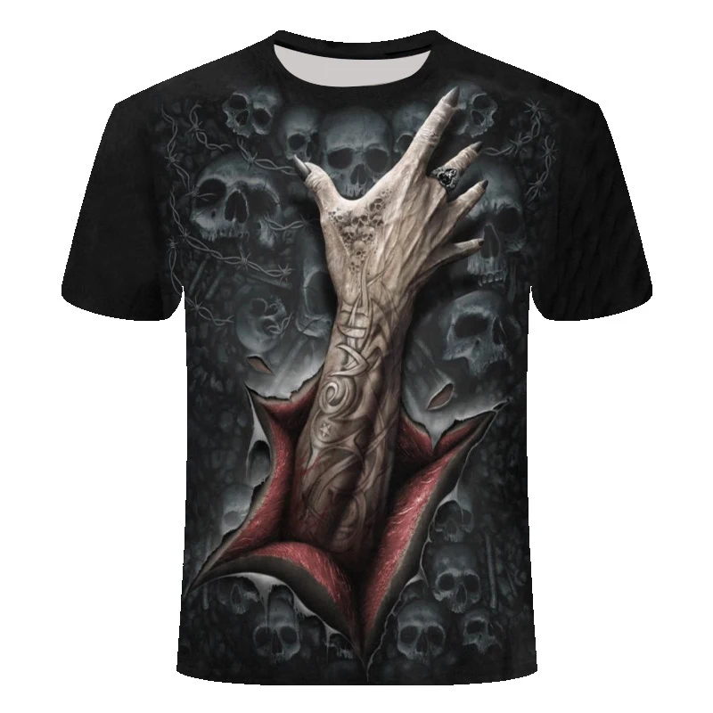 Digital Printing Men's Hot Sale Skull — photo 4
