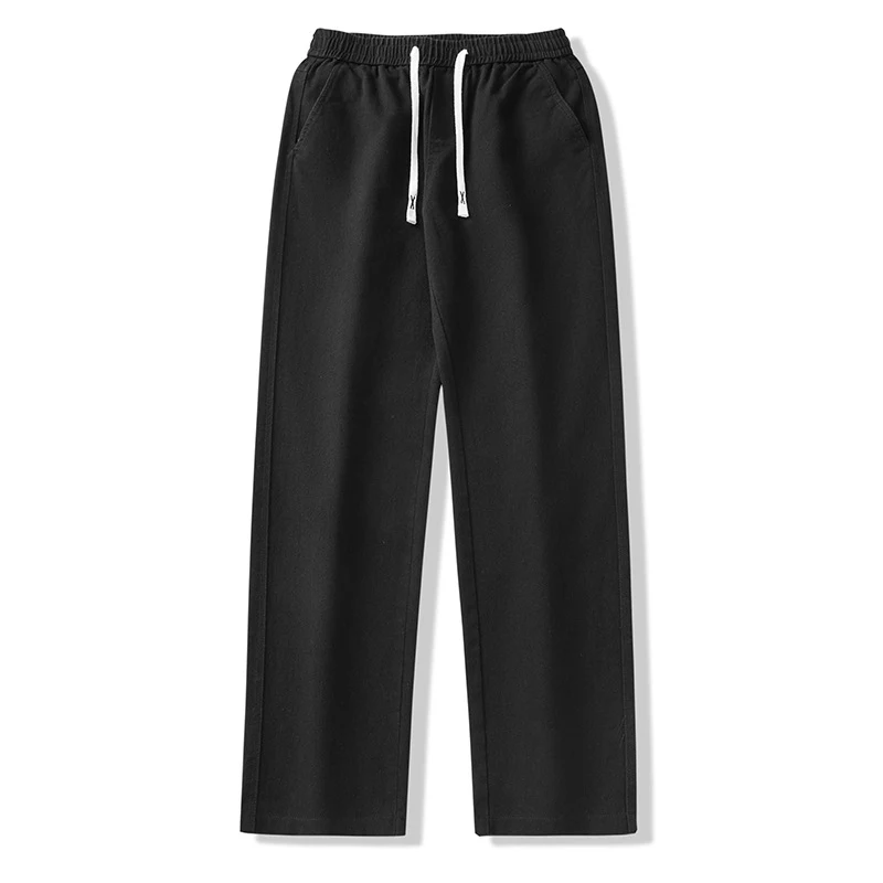 Japanse retro werkbroek casual heren. Comfortabele vintage broek voor dagelijks gebruik. Perfect voor een relaxte en stijlvolle look. Een vleugje Japan. — foto 2