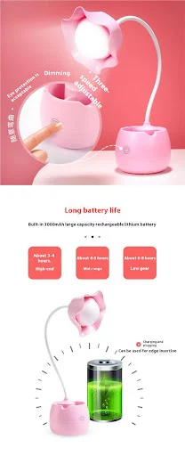 Title 9, LED Dormitory Bedside Learning Lamp, perfect fo...