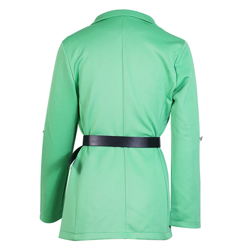 Title 3, Blazer donna tinta unita a manica lunga – Elega...