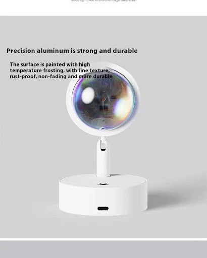 Title 7, Lampe de chevet rechargeable à effet coucher de...