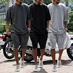 Camiseta casual solta de manga curta para o verão, ideal para um visual fresco e confortável nos dias quentes, perfeita para uso diário e lazer. — foto 15