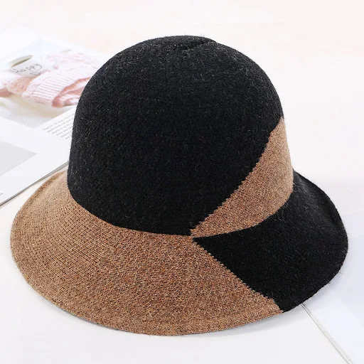 Title 5, Fashion All-match Temperament Wool Fisherman Hat