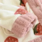 Dames Flanellen Pyjama in grote maten, Winter Dik Verdikte Thermische Coral Fleece Pak, warm en comfortabel voor thuis. — foto 6