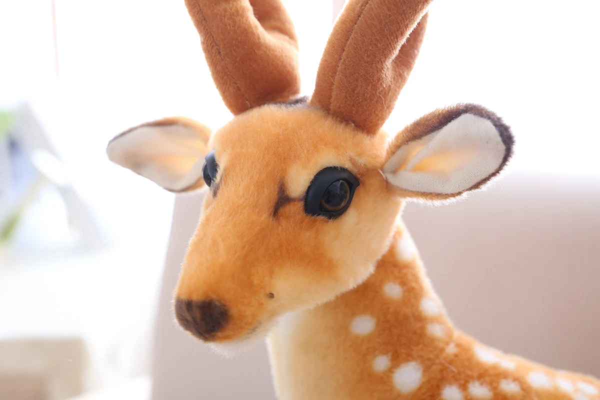 Title 14, Pelúcia Simulação de Girafa e Cervo Sika Brinqu...