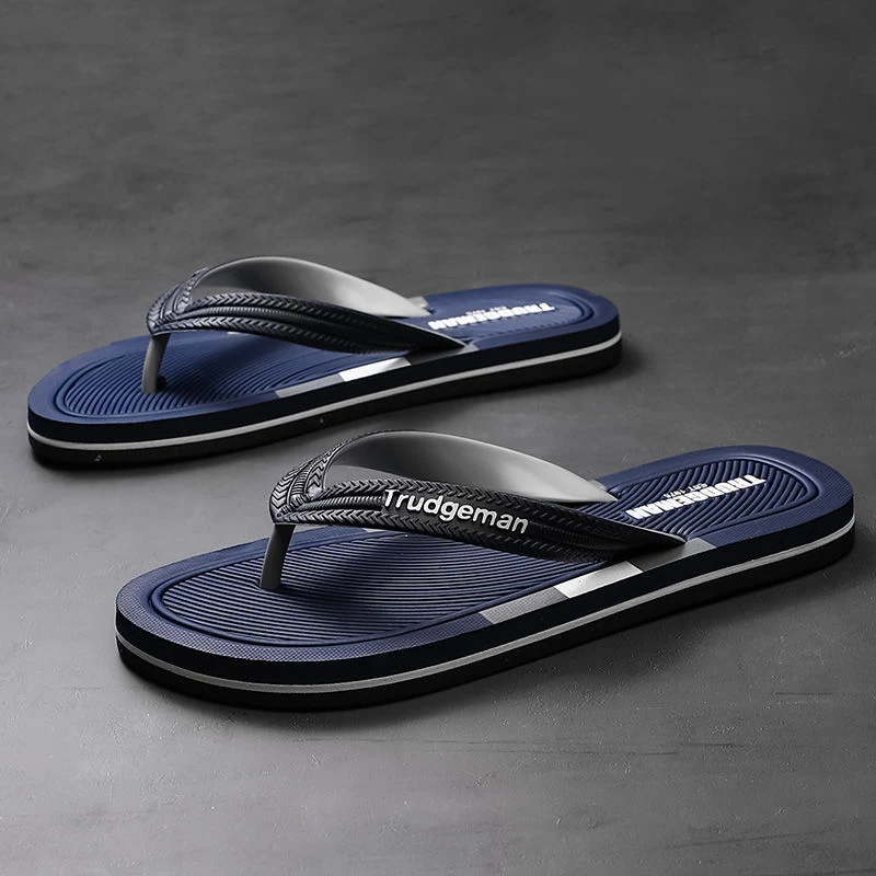 Men's Slippers New Fashion All-Match Outer Wear Non Slip Flip Flops Perfect For Comfort and Everyday Casual Use. — photo 2