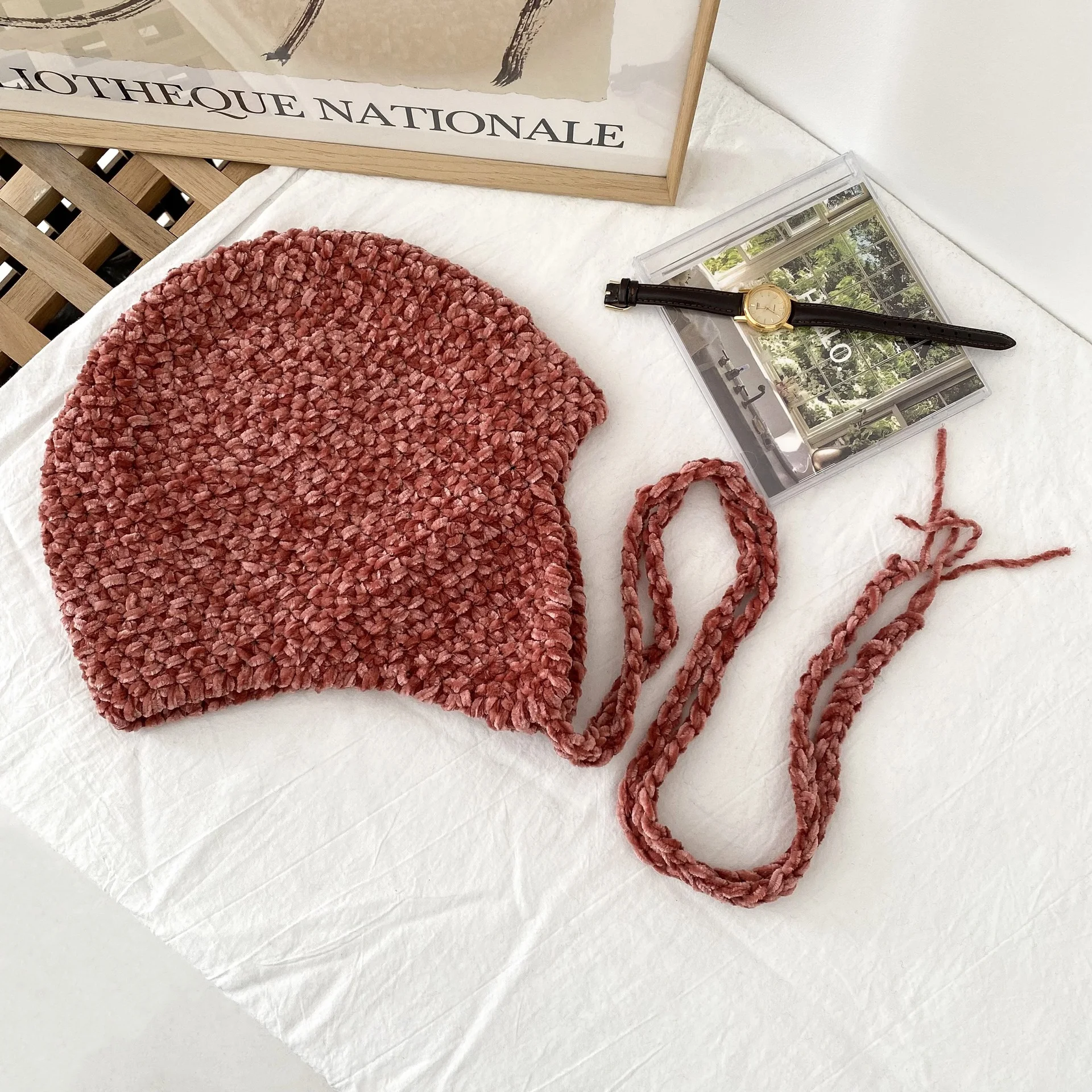 Title 13, Womens Autumn Winter Ear Protection Warm Cheni...