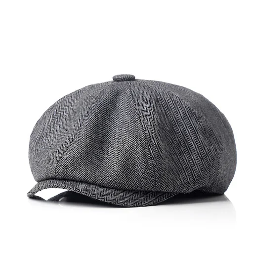 Title 7, Retro Hat for Men Art and Fashion Versatile Oct...