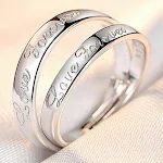 Anéis de Abertura Simulação de Casamento Anel de Diamante Celebre o Amor com um Anel Deslumbrante e Significativo para um Casamento Inesquecível — foto 37