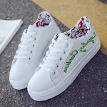 Wild Basic White Shoes Korean Flat, the perfect everyday shoe for a casual and comfortable style. These versatile flats — photo 1