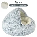 Gray Crystal Velvet