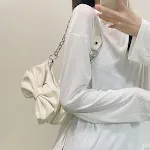 Offwhite bow