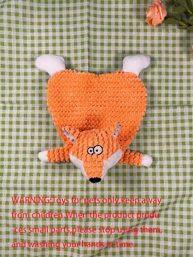 Title 12, Pet Stuffed Toy Fox Elephant with sound paper b...