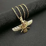Gold Pendant with chain