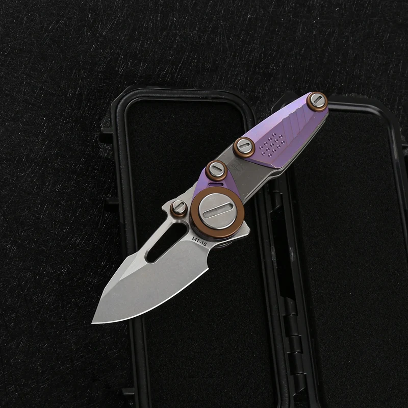 Klappmesser M390 Stahl Titanlegierung — foto 1
