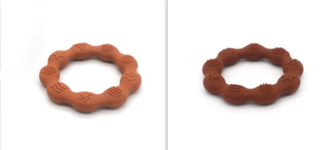 Mordedor Silicone 3D Bebê Molar Completo Redondo para Segurar Alívio Gengiva Seguro Durável Primeiros Dentes — foto 34