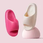 New Bread Shoes Soft Slippers Summer Candy Color Bathroom Slippers. Comfortable and colorful slippers perfect for warm w — photo 6