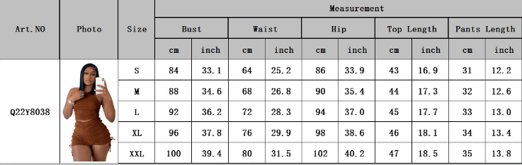 Title 1, Vest Shorts Pleating Casual Two-piece Suit