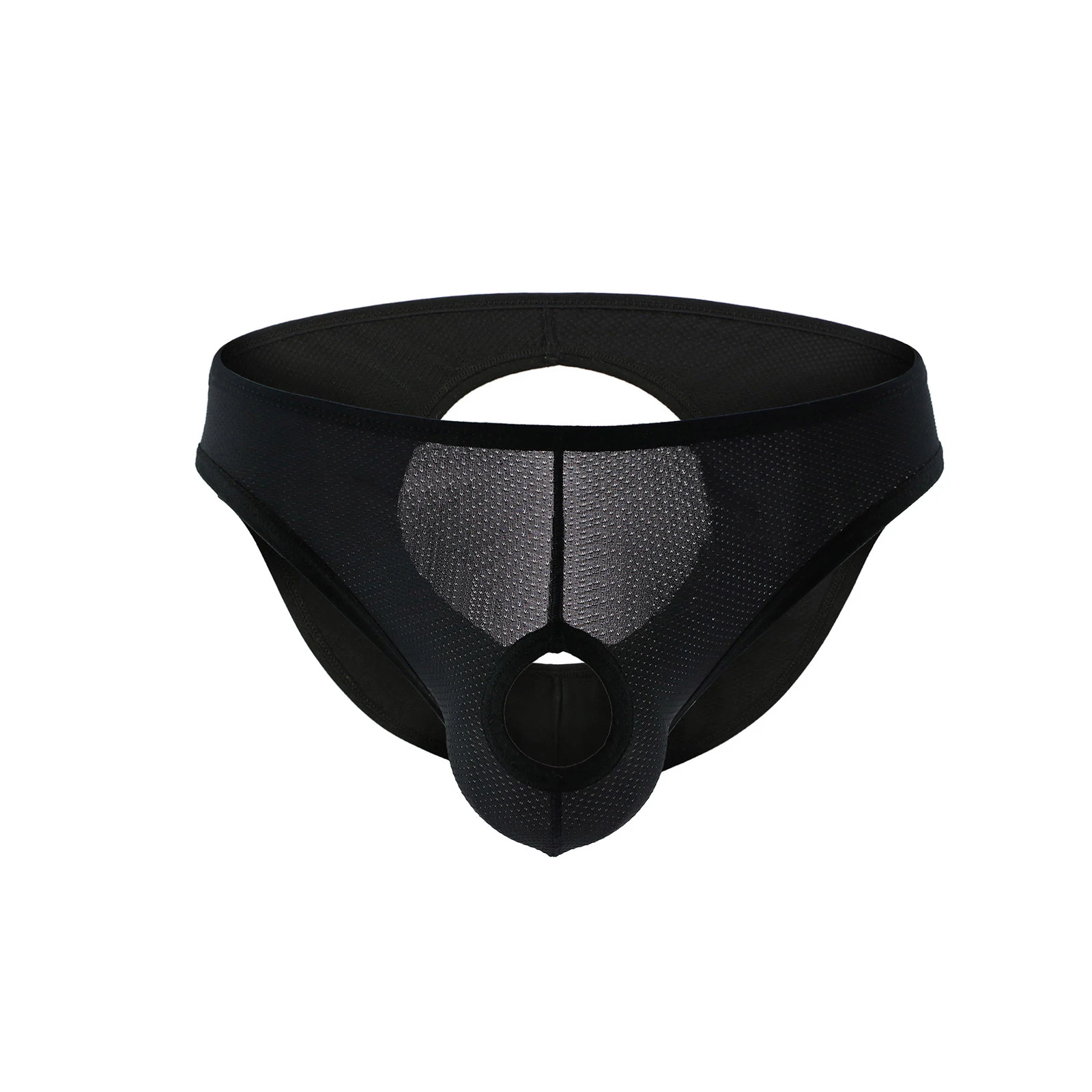 Title 5, Cuecas masculinas com design vazado frontal e t...