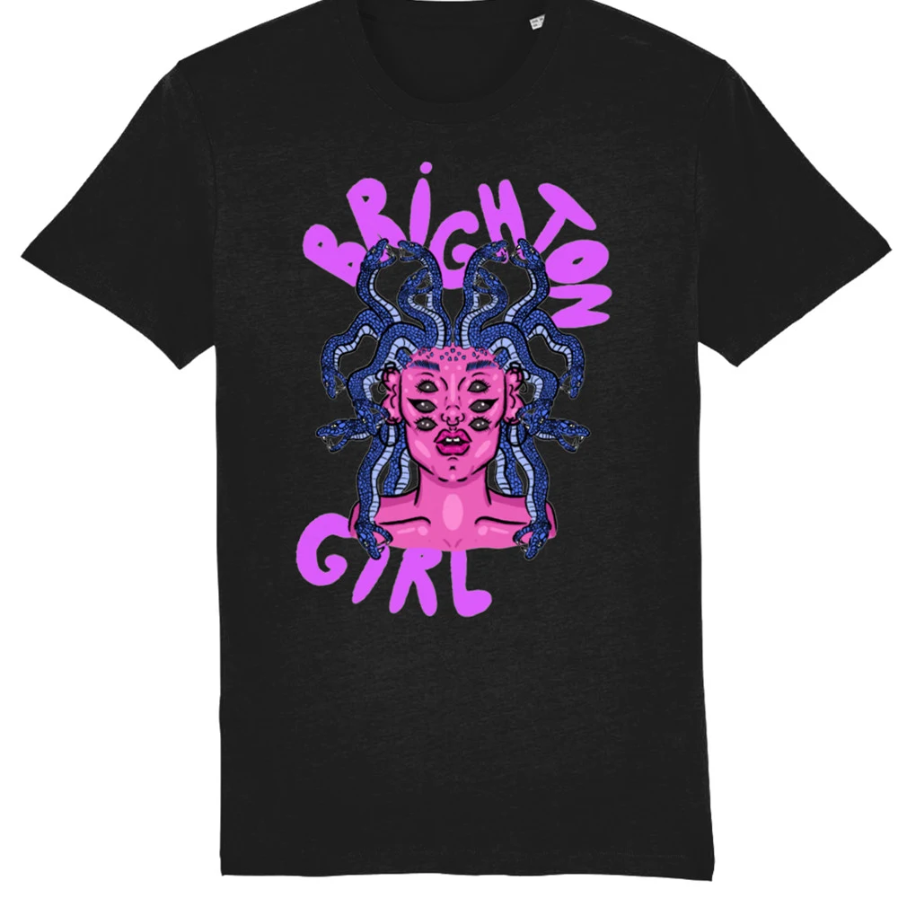 Title 2, T-shirt a maniche corte con stampa alla moda, t...