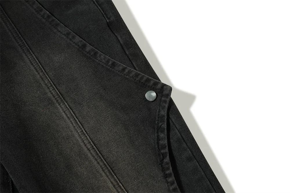 Title 4, Fashion Rock Mens Straight Jeans with Stitchin...