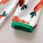 Macacão com estampa de rabanete. Tecido leve e fresco para o verão. Conforto e estilo em uma peça, perfeito para diversas ocasiões. — foto 4