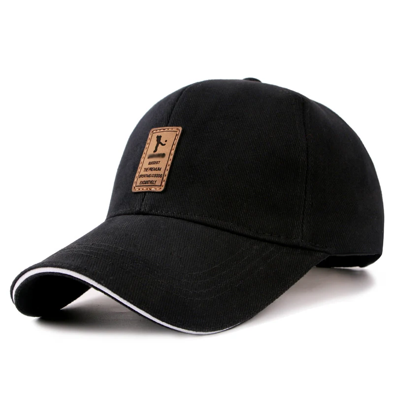 Boné de beisebol coreano masculino COTTON HAT VISOR para esportes ao ar livre. Aba curva, perfeito para o outono. Contratado para atacado, alta qualidade. — foto 7