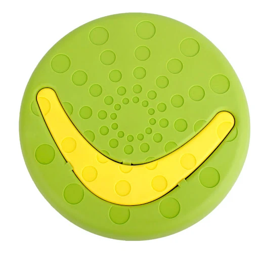 Title 5, Pet Throwing Training UFO Toy Drop Resistant Bi...