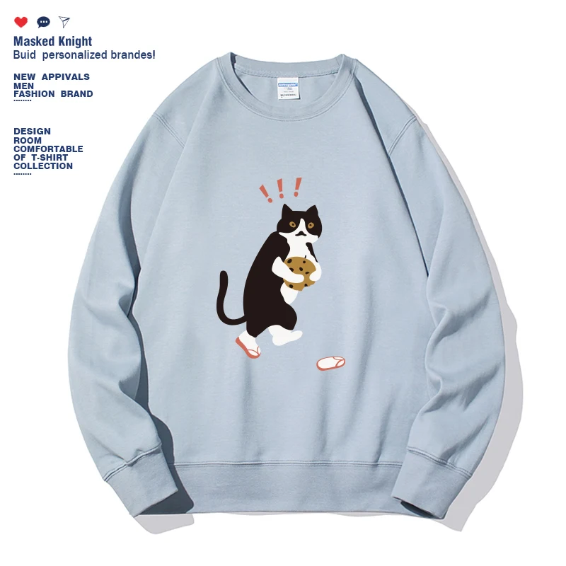 Sudadera de manga larga con estampado de color liso para mujer, ideal para un estilo casual y a la moda. Perfecta para otoño e invierno, cómoda y versátil. — foto 18
