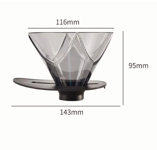 Title 1, New Cross Star Filter Cup V60 Resin. Brew perfe...